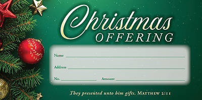 Picture of Christmas Offering Envelope