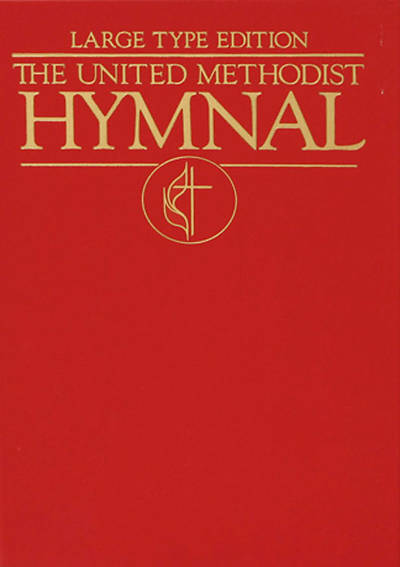 Picture of The United Methodist Hymnal Bright Red Large Type Edition