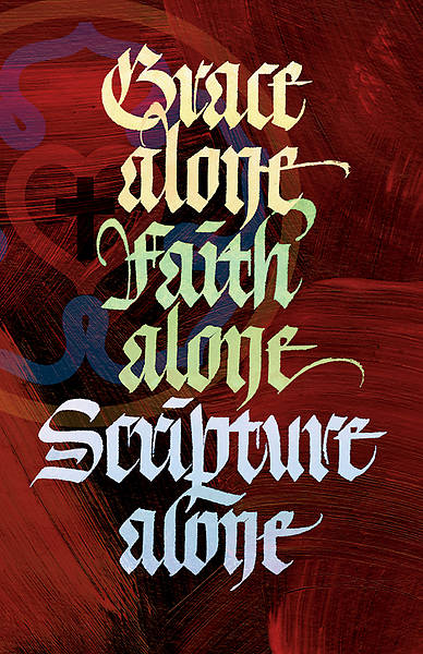 Picture of Grace Alone Faith Alone Reformation Legal Size Bulletin
