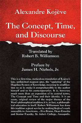 Picture of The Concept, Time, and Discourse