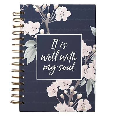 Picture of Journal Wirebound Large It Is Well with My Soul