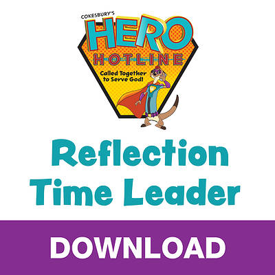 Picture of Vacation Bible School (VBS) Hero Hotline Reflection Time Leader Download