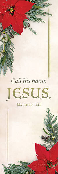 Picture of Call His Name Jesus Christmas Bookmark