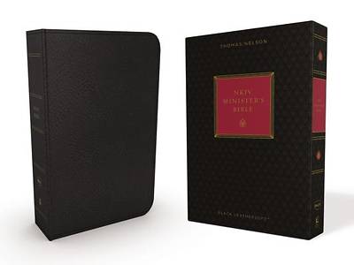 Picture of NKJV, Minister's Bible, Imitation Leather, Black, Red Letter Edition