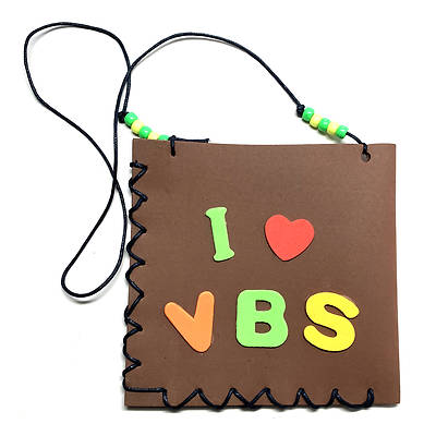 Picture of Vacation Bible School VBS 2021 Destination Dig Unearthing the Truth About Jesus Dig Site Water Pouch Craft Pack 10 (ages 3-12)