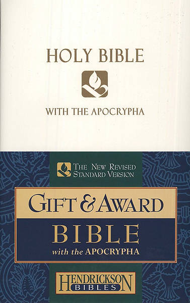 Picture of Gift & Award Bible-NRSV-Apocrypha White (Case of 24)