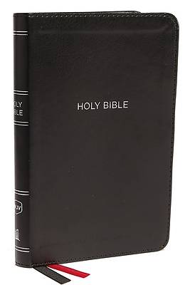 Picture of NKJV, Thinline Bible, Compact, Imitation Leather, Black, Red Letter Edition