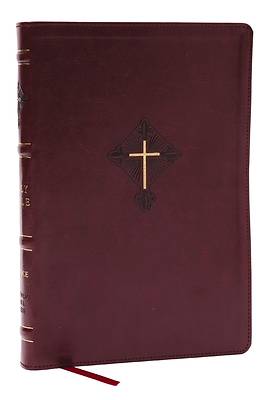 Picture of Rsv2ce, Thinline Large Print Catholic Bible, Crimson Leathersoft, Comfort Print