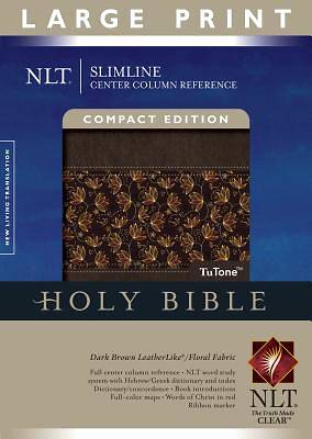 Picture of Bible NLT Slimline Center Column Reference