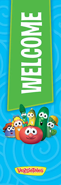 Picture of VeggieTales Welcome 2' x 6' Vinyl Banner