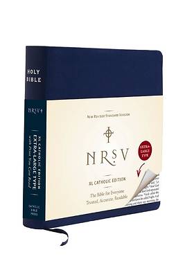 Picture of NRSV XL Catholic Edition (Navy) Large Print