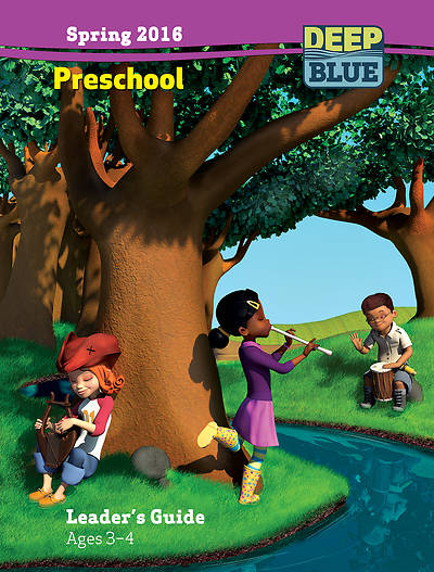 Picture of Deep Blue Preschool Leader's Guide Spring 2016