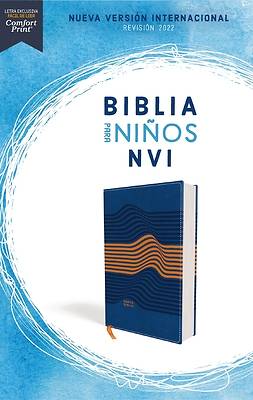 Picture of Biblia Para Niños Nvi, Texto Revisado 2022, Leathersoft, Gris