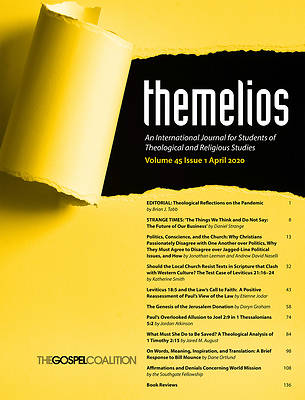 Picture of Themelios, Volume 45, Issue 1