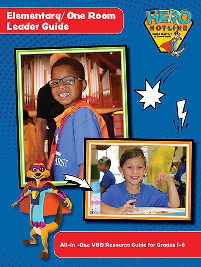 Picture of Vacation Bible School (VBS) Hero Hotline Elementary/One Room VBS Leader