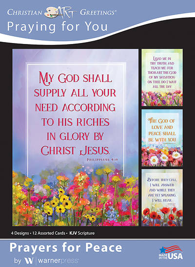 Picture of Prayers for Peace Sympathy Boxed Cards (Box of 12)