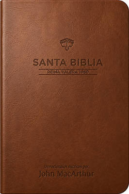 Santa Biblia Reina Valera 1960 - Devocional (Sentipiel, Café, Letra Roja)