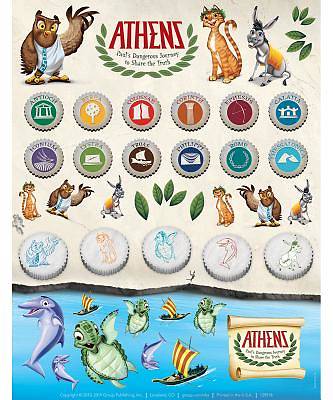 Picture of Vacation Bible School (VBS19) Athens Sticker Sheets Pkg 10 sheets