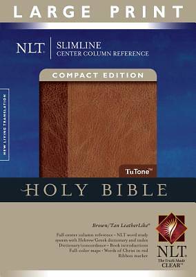 Picture of Bible NLT Slimline Center Column Refererce
