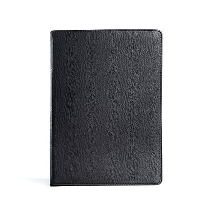 Picture of CSB Spurgeon Study Bible, Holman Handcrafted Collection, Black Premium Goatskin