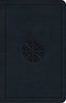 Picture of ESV Premium Gift Bible (Trutone, Navy, Mosaic Cross Design)
