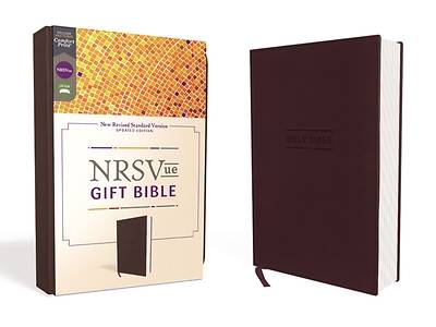 Picture of NRSVue, Gift Bible, Leathersoft, Burgundy, Comfort Print