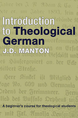 Picture of Introduction to Theological German