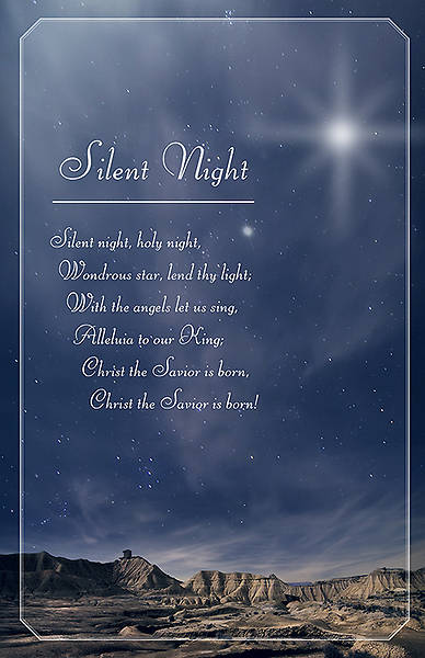 Picture of Silent Night, Holy Night Christmas Bulletin