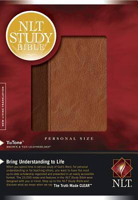 Picture of NLT Study Bible, Personal Size, Tutone