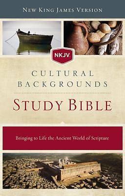 Picture of NKJV, Cultural Backgrounds Study Bible, Hardcover, Red Letter Edition
