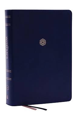Picture of Kjv, the Woman's Study Bible, Leathersoft, Blue, Red Letter, Full-Color Edition, Thumb Indexed, Comfort Print