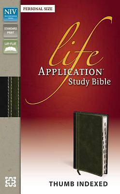 Picture of NIV Life Application Study Bible, Personal Size Indexed