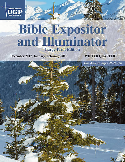 Picture of Union Gospel Bible Expositor and Illuminator Large Print Winter 2017-18
