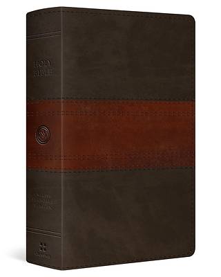 Picture of ESV Giant Print Personal Size Bible, Red Letter (Trutone, Forest/Tan, Trail Design)