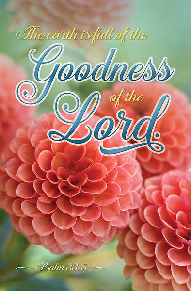 Picture of Goodness of the Lord General Regular Size Bulletin