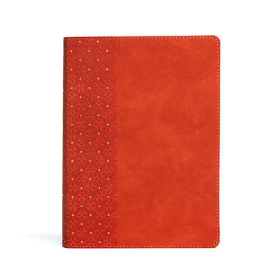 Picture of CSB Study Bible, Coral Leathertouch, Indexed