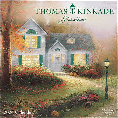 Picture of Thomas Kinkade Studios 2024 Mini Wall Calendar