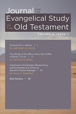 Picture of Journal for the Evangelical Study of the Old Testament, 6.1