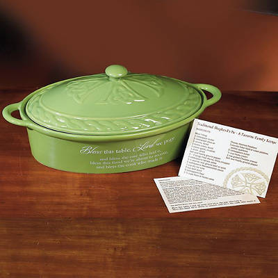 Picture of Bless This Table Lidded Baking Dish