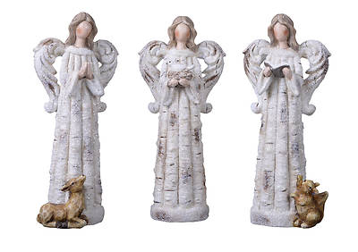 Picture of Assorted Small Resin Angel FIgures