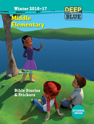 Picture of Deep Blue Middle Elementary Bible Stories & Stickers Winter 2016-17