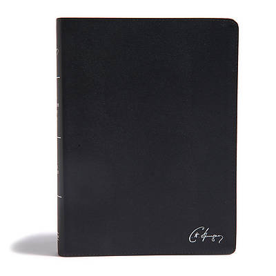 Picture of KJV Spurgeon Study Bible, Black Genuine Leather