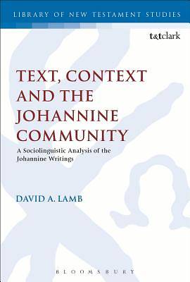 Picture of Text, Context and the Johannine Community