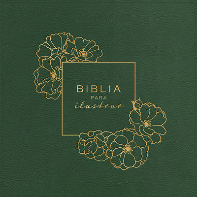 Picture of Rvr 1960 Biblia Para Ilustrar, Verde Símil Piel