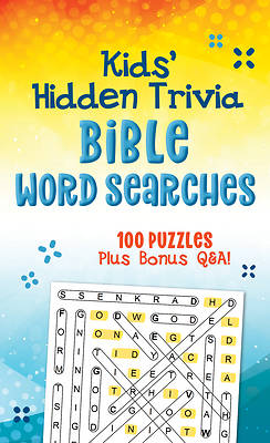 Picture of Kids' Hidden Trivia Bible Word Searches