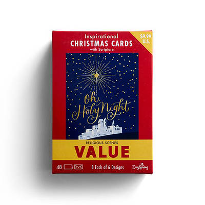 Picture of Christmas Blessing - Good Tiding of Great Joy Value Boxed Cards - Box of 48 - 6 Designs