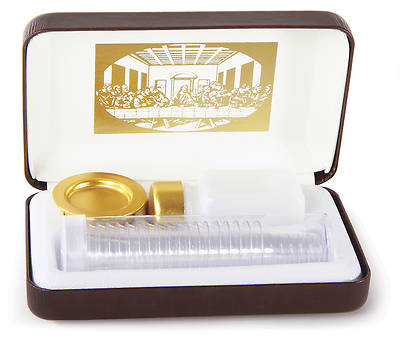 Picture of Portable Communion Set - Disposable Cup Sets, Brasstone