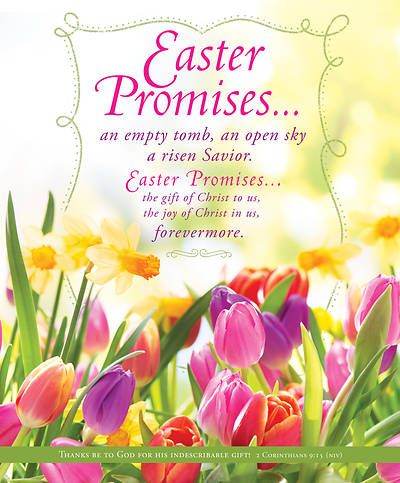 Picture of Easter Promise Legal Size Bulletin