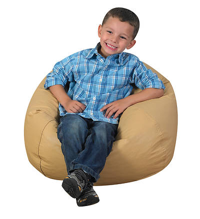 Picture of 26" Round Bean Bag - Almond