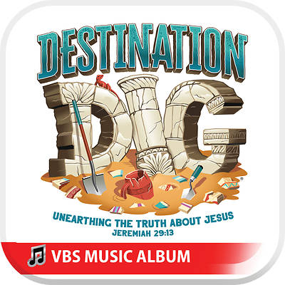 Picture of Vacation Bible School VBS 2021 Destination Dig Unearthing the Truth About Jesus Music Album